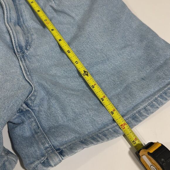 Zara High Waist Light Blue Women's Shorts NWT - Picture 6 of 6
